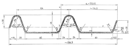 drawing of casing profile Union